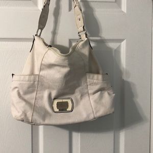 Cream colored Rosetta bag